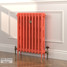 CI-RK760-ORG-LG-LS03 - Rook Orange 2 Column Victorian Cast Iron Radiator H760mm x W405mm CI-RK760-ORG-LG-LS03 - Rook Orange 2 Column Victorian Cast Iron Radiator H760mm x W405mm